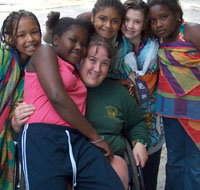 Kate, a camp counselor at Easter Seals