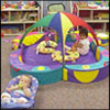Abilitations' Crescent Ring helps tots keep thier balance