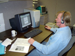 Assistive Technology Participant using Computer 