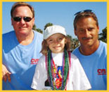 CVS associates and an Easter Seals' Client at Walk With Me Event