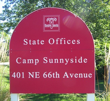Camp Sunnyside Sign